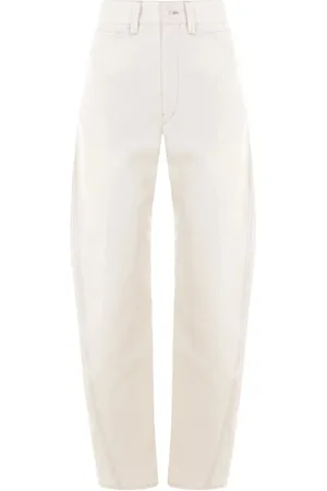 LEMAIRE Dame, Jeans, Hvit, S