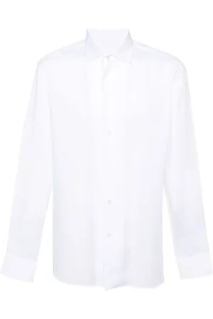 BRIONI Herre, Skjorter, Hvit, M