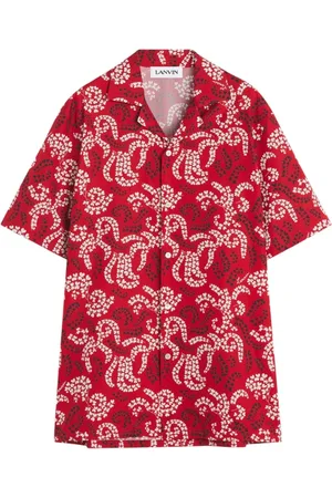 Lanvin Herre, Skjorter, Rød, M