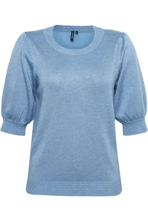 Signature Dame, Bluser & Skjorter, Blå, L