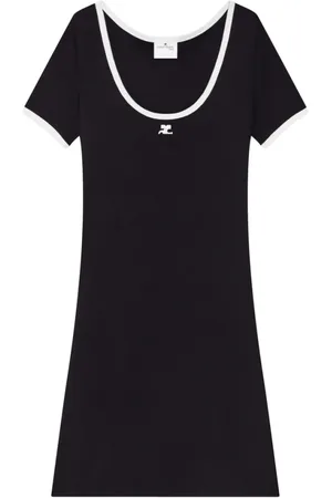 Courrèges Dame, Kjoler, Svart, S