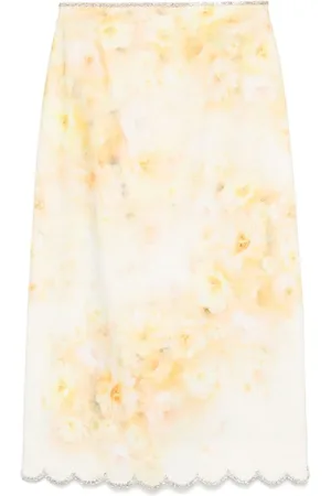 ZIMMERMANN Dame, Skjørt, Gul, S