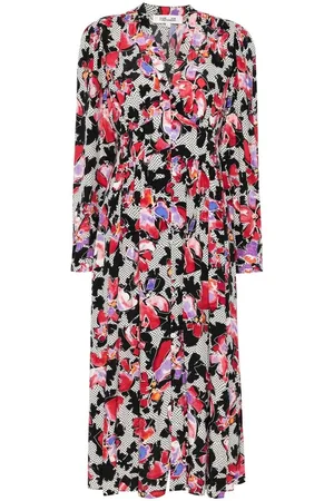 Diane von Furstenberg Dame, Kjoler, Flerfarget, XS