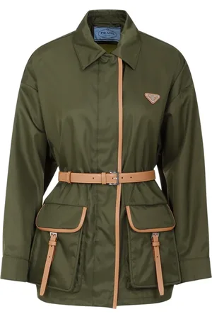 Prada Dame, Jakker, Grønn, S