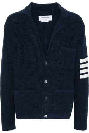 Thom Browne Herre, Strikkevarer, Blå, L