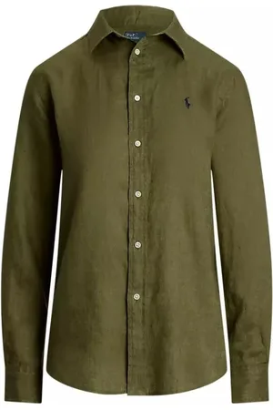 Ralph Lauren Dame, Bluser & Skjorter, Grønn, L