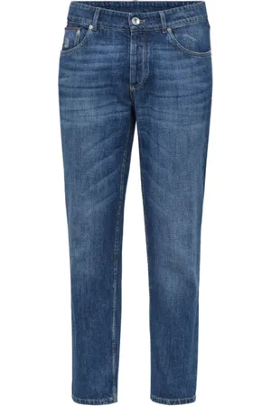 Brunello Cucinelli Herre, Jeans, Blå, L