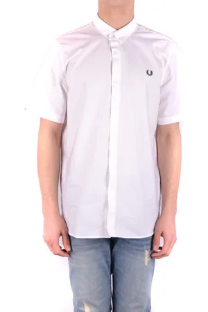 Fred Perry Herre, Skjorter, Hvit, S