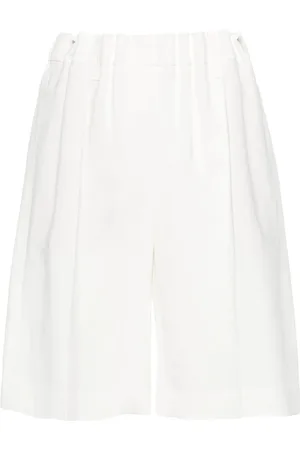 Brunello Cucinelli Dame, Shorts, Hvit, S