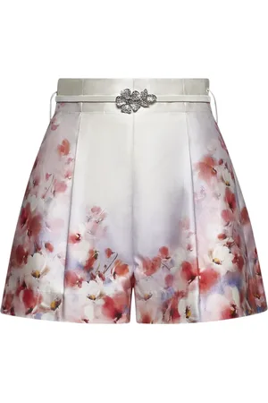 ZIMMERMANN Dame, Shorts, Hvit, M
