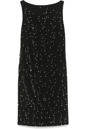 Moschino Dame, Kjoler, Svart, M