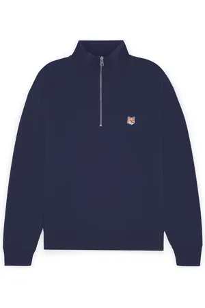 Maison Kitsuné Herre, Strikkevarer, Blå, S