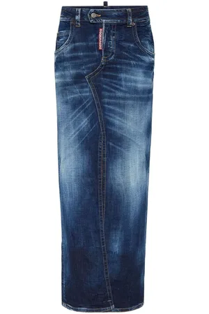 Dsquared2 Dame, Skjørt, Blå, S