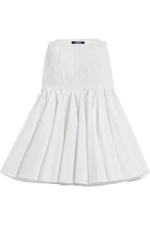 Jacquemus Dame, Skjørt, Hvit, S