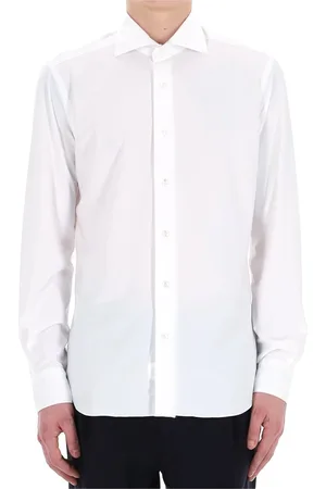 BARBA Herre, Skjorter, Hvit, 3XL