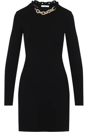 Paco rabanne Dame, Kjoler, Svart, XS