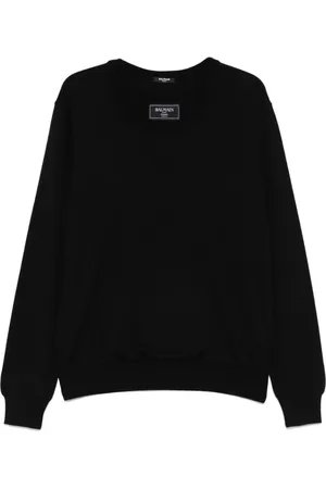 Balmain Herre, Strikkevarer, Svart, L