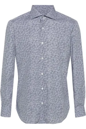 BARBA Herre, Skjorter, Svart, M