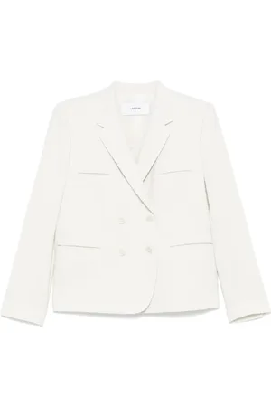 LARDINI Dame, Jakker, Hvit, S