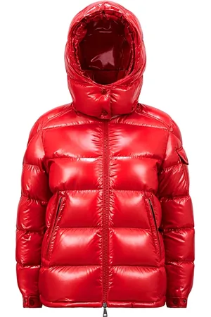 Moncler Dame, Jakker, Rød, 2XL
