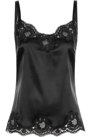 Dolce & Gabbana Dame, Topper, Svart, L
