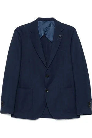 LARDINI Herre, Jakker, Blå, 3XL