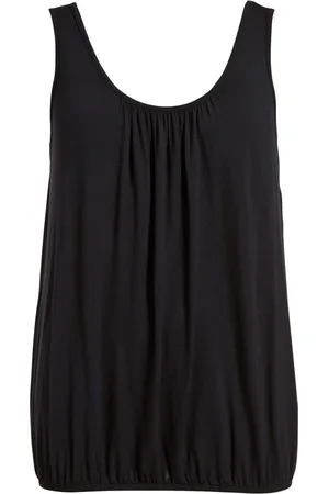 2-Biz Dame, Topper, Svart, 2XL