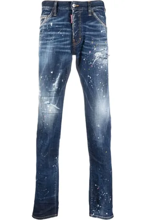Dsquared2 Herre, Jeans, Blå, 2XL