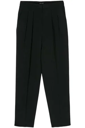 Giorgio Armani Dame, Bukser, Svart, M