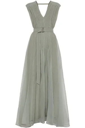 Brunello Cucinelli Dame, Kjoler, Grønn, S