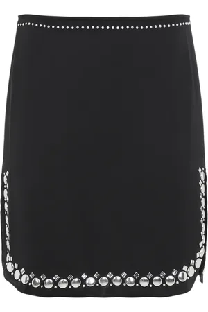 Paco rabanne Dame, Skjørt, Svart, S