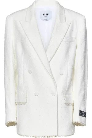 Msgm Dame, Jakker, Hvit, M