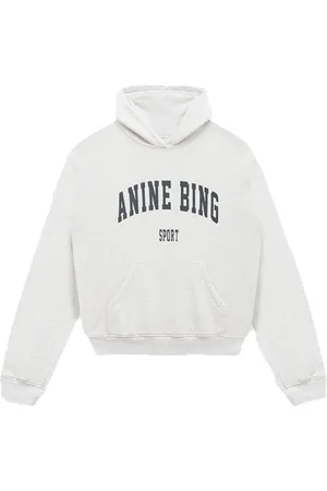 ANINE BING Dame, Gensere & Hettegensere, Grå, L