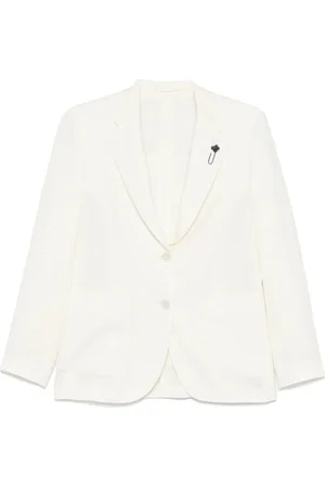 LARDINI Dame, Jakker, Hvit, M