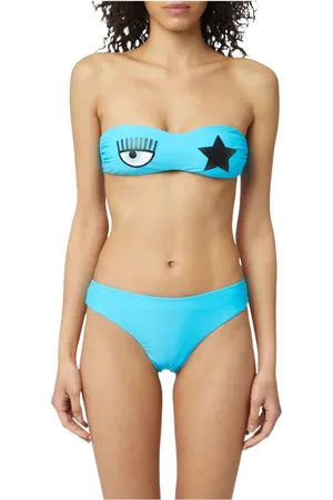 Chiara Ferragni Dame, Svømmetøy, Blå, XL