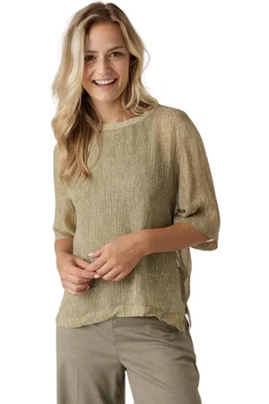 Drykorn Dame, Bluser & Skjorter, Grønn, XL