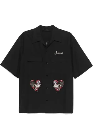AMIRI Herre, Skjorter, Svart, S