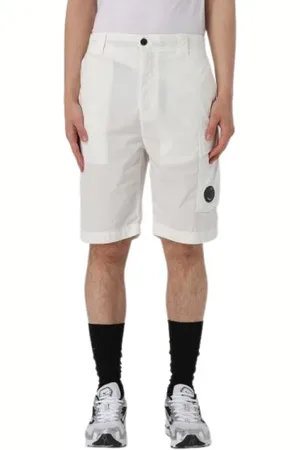 C.P. Company Herre, Shorts, Hvit, L