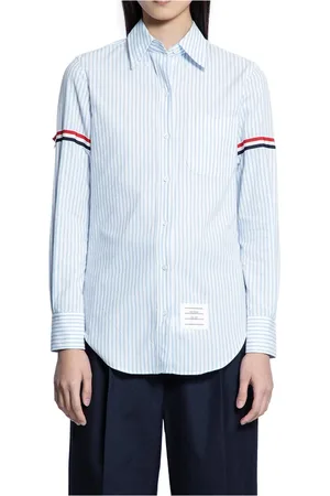 Thom Browne Dame, Bluser & Skjorter, Blå, S