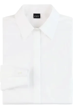 FAY Dame, Bluser & Skjorter, Hvit, L