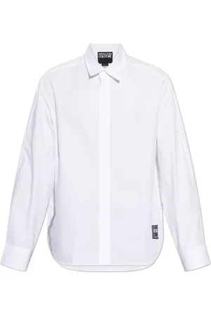 VERSACE Herre, Skjorter, Hvit, 2XL