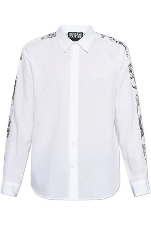 VERSACE Herre, Skjorter, Hvit, L