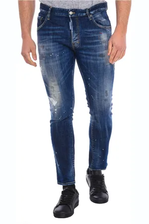 Dsquared2 Herre, Jeans, Blå, S