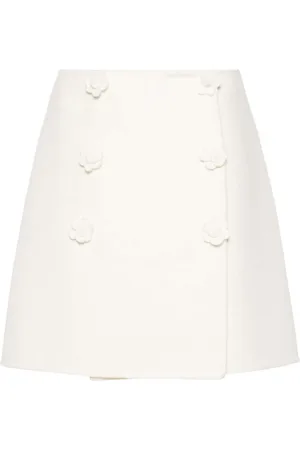 ERMANNO SCERVINO Dame, Skjørt, Hvit, M
