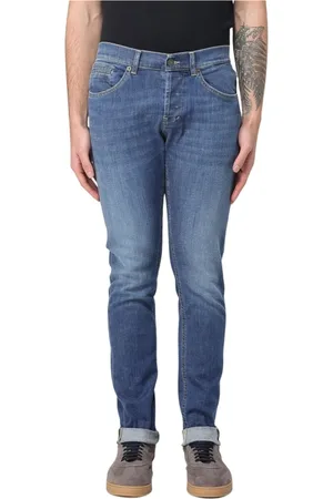 Dondup Herre, Jeans, Blå, W35