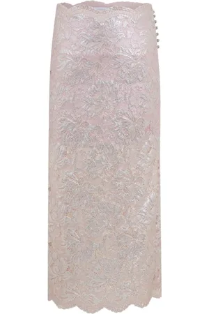 Paco rabanne Dame, Skjørt, Rosa, M