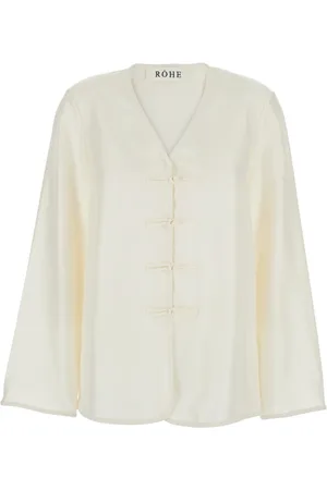 Rohe Dame, Bluser & Skjorter, Hvit, M