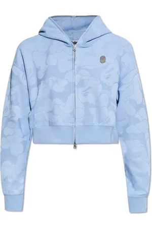 A Bathing Ape Dame, Gensere & Hettegensere, Blå, S