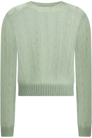 Brunello Cucinelli Dame, Strikkevarer, Grønn, M