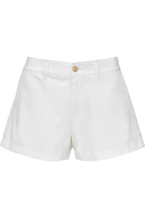 Ralph Lauren Dame, Shorts, Hvit, 2XS